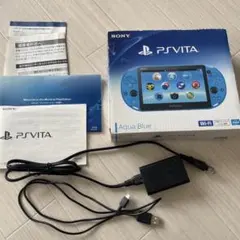 PS Vita アクアブルー 本体⭐️マイクラ付き⭐️