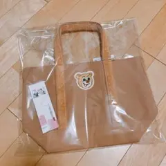 ラブラリーバイ　フェイラー　オールドテディ　ワッペントートバッグ