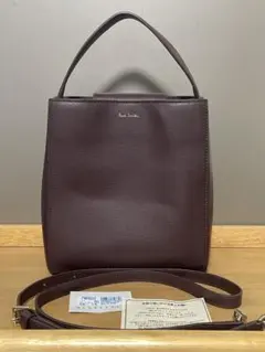 ポールスミス ハンドバッグ ショルダーバッグ 2wayバッグ 革バッグ 