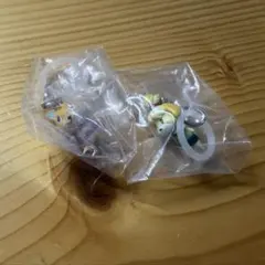 どうぶつの森　つながリングチャーム　しずえ ハムスケ 2点セット