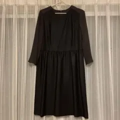 ワンピース　黒　冠婚葬祭
