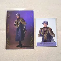 ミュージカル刀剣乱舞 夜半 個人ブロマイド クリアカード ライブver 五月雨江