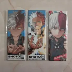 僕のヒーローアカデミア ヒロアカ 轟焦凍 絵札缶バッジ 絵札 3点セット
