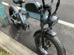 ファットタイヤ 自転車用 フロントキャリアとカゴのセット【MATE X