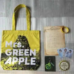Mrs. GREEN APPLE バベルの塔 RingoJam トート缶バッジ