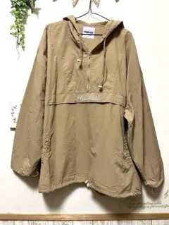 PUNYUS プニュズ ハーフジップ ナイロンジャケット オーバーサイズ