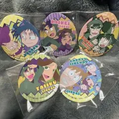 忍たま乱太郎 エッグ缶バッジ まとめ売り 5点セット