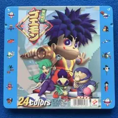 がんばれゴエモン 24色 色鉛筆セット/難有/中古