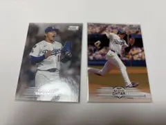 【2枚セット】大谷翔平 山本由伸topps stadium club 2025