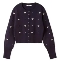 ハートニットカーデ カーディガン SNIDEL スナイデル