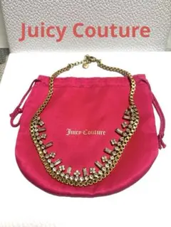 Juicy Couture ジューシークチュール ビジューネックレス 保存袋付きのサムネイル
