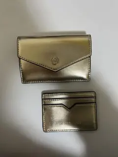 MICHAEL KORS ゴールド カードケース