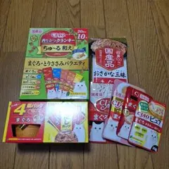 CIAO│ねこちゃんお楽しみパック まぐろ│キャットフード│7点セット│チャオのサムネイル