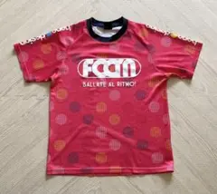 Spazio サッカーシャツ M ピンク　ドット