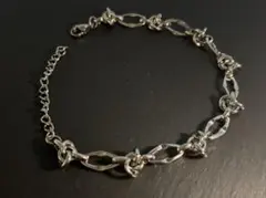 タイタンスパイク ネックレス シルバー ブラック 登坂広臣 - メルカリ