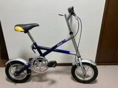 送料込 希少 CHARI-Q チョロQ 折りたたみ自転車 ホワイト チャリQ