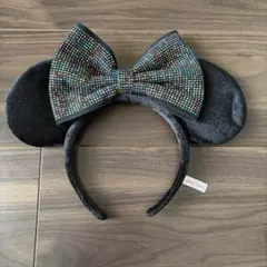 ミッキーマウス耳カチューシャ ビジュー付き