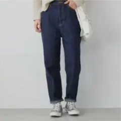 北欧暮らしの道具店　「カジュアルすぎない大人顔」新定番のテーパードデニム