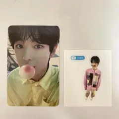 NCT WISH POPPOP wichu ver ユウシ トレカ ステッカー