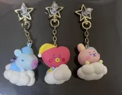 BT21 キーホルダー 3種セット 星型チャームのサムネイル