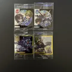 ガンダム　ウエハースシール　4枚おまとめ　 匿名配送