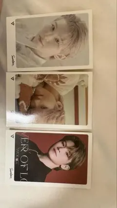(非公式) SEVENTEEN WOOZI トレカ 3枚セット