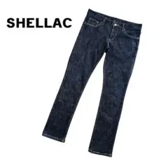 SHELLAC タイトストレートストレッチデニムパンツ　Y2K