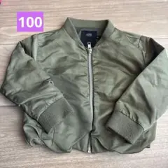 AZUL MA-1ジャケット サイズ100 オリーブ