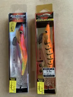 【未使用】JINGO ロケッティア 3.5号 エギ 2本 Rocketeerのサムネイル