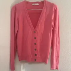 ローリーズファーム　ニット　カーディガン　ピンク　L