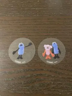 スシロー　スンスンコラボ　クリアピック2枚セット