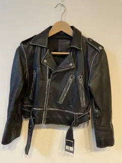 ♡Topshop x kate moss♡ ♪幻のコラボ★ライダースジャケット♪ 2025年最新】Topshop レディース レザージャケット・ライダース