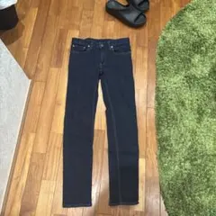 GU スキニーデニムパンツ ネイビー