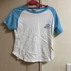 piko ホワイト/ライトブルー ラグランTシャツのサムネイル