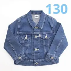 EDWIN キッズデニムジャケット　ブルー　130