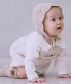 【dick bruna】衿付きロンパース＋ボアサロペセット