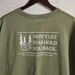 しまむら LOGOS DAYS 緑のTシャツ