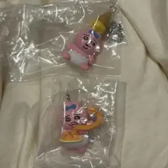 おぱんちゅうさぎ　たべものいっぱいマスコット　ガチャガチャ