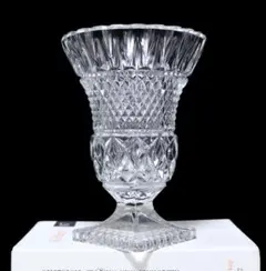 オールド・バカラ 極稀少 1900年頃 メディチ 重厚大型花器 ディアマン オールド・バカラ 極稀少 1900年頃 メディチ 重厚大型花器 ディアマン