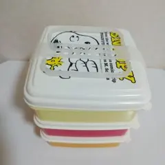 スヌーピー　3段　ランチボックス　ピクニック