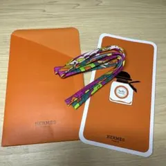 Ｂ　早い者勝ち！HERMES ツイリードゥエルメス スパゲッティ シルクリボンのサムネイル