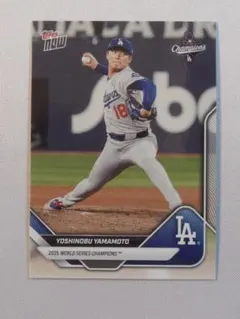 Topps NOWドジャース2025優勝記念セット/山本由伸（WS-10SP）込 - メルカリ