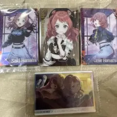 学園アイドルマスターウエハース３　4枚セット 花海咲季　佑芽