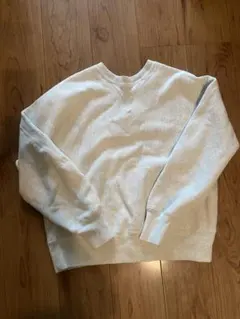 N.hoolywood Champion クルーネック スウェット ライトグレー