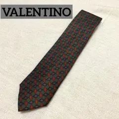 VALENTINO ヴァレンティノ ネクタイ 総柄 シルク100
