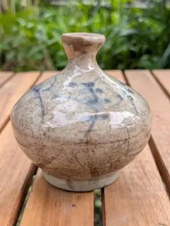 骨董　油壺②　江戸 メルカリ