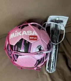 MIKASA サッカーボール 5号球 ピンク 空気入れ付き JFA検定球のサムネイル