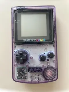 GAME BOY COLOR クリアパープル 本体