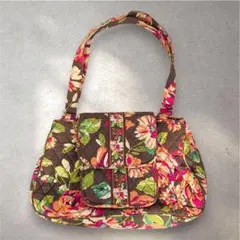Vera Bradley キルティング トートバッグ 花柄　ローズのサムネイル