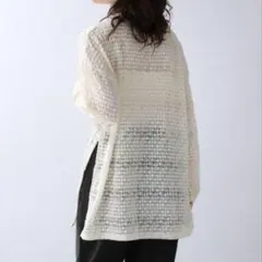 ジーナシス　ビンテージレースロンT アイボリー　レース